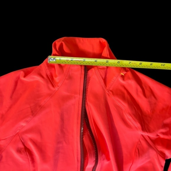 Fabletics - Bright Orange Zip Up Workout Jacket small - Picture 10 of 13